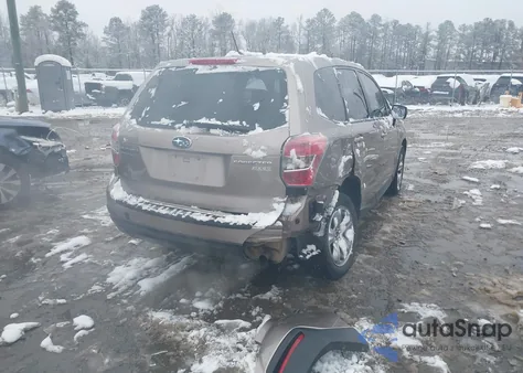 2014 Subaru Forester 2.5I z USA, uszkodzony, nr VIN JF2SJAAC1EH456216